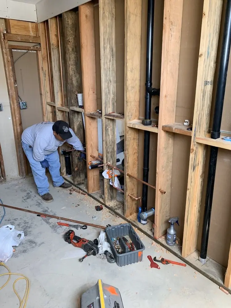 Commercial rough-in plumbing for Commercial Plumbing in Elk City